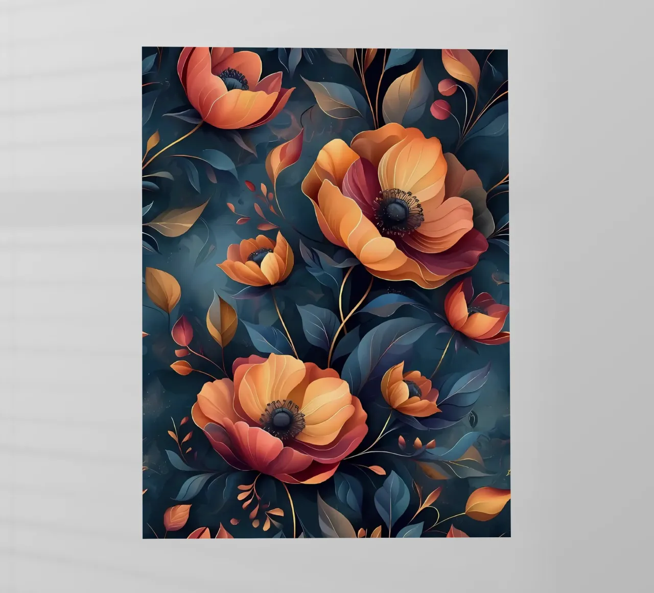 Opulent Blooms pellicola backlit da Artistic-shop