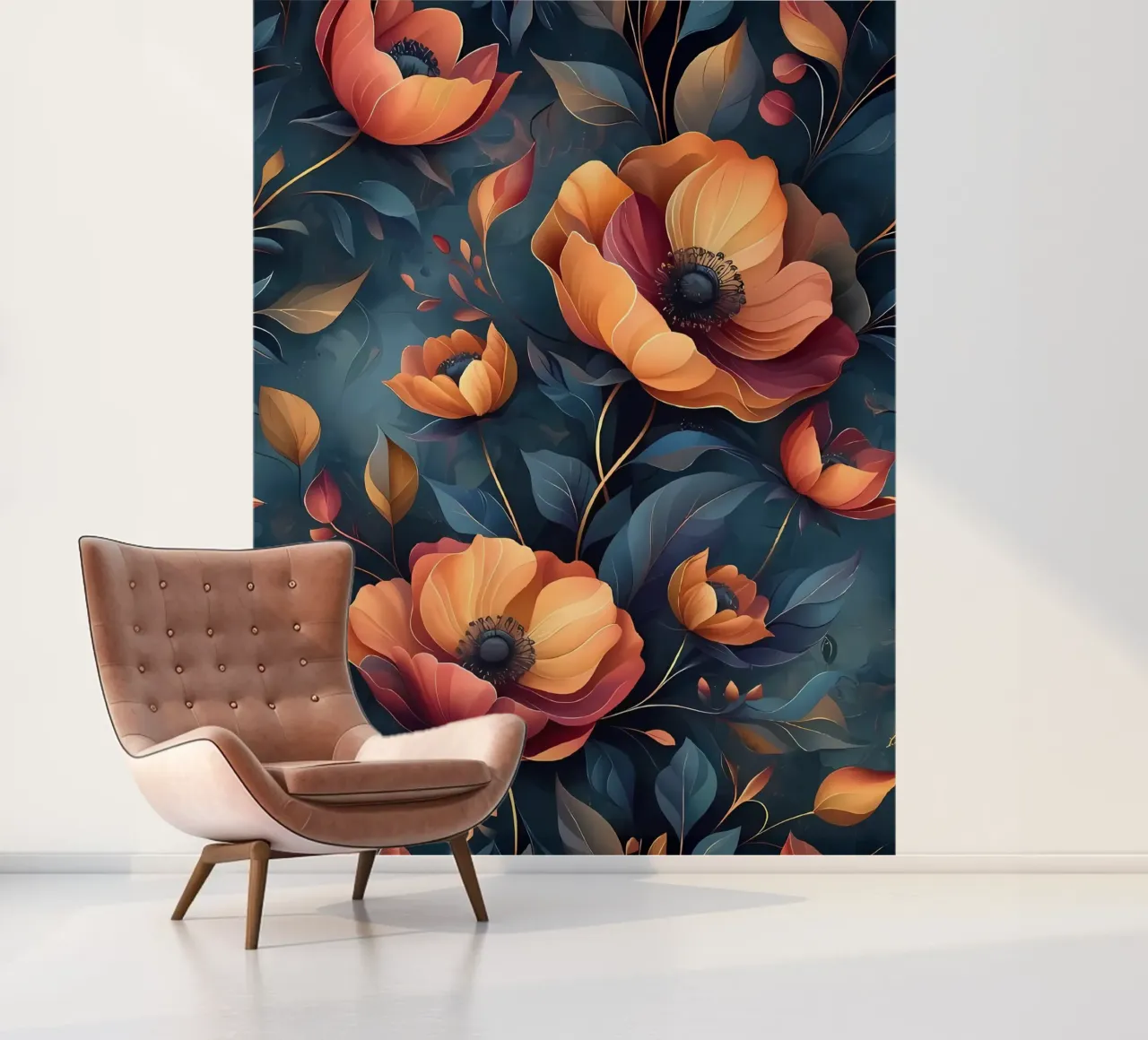 Opulent Blooms photo wallpaper by Artistic-shop