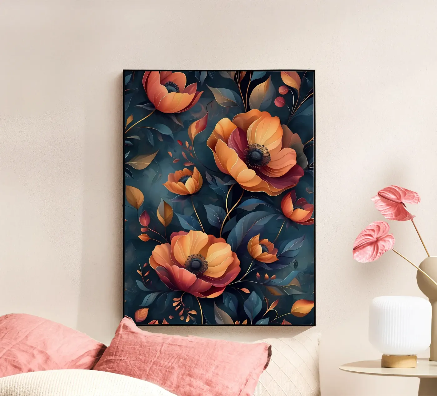 Opulent Blooms plexiglass da Artistic-shop