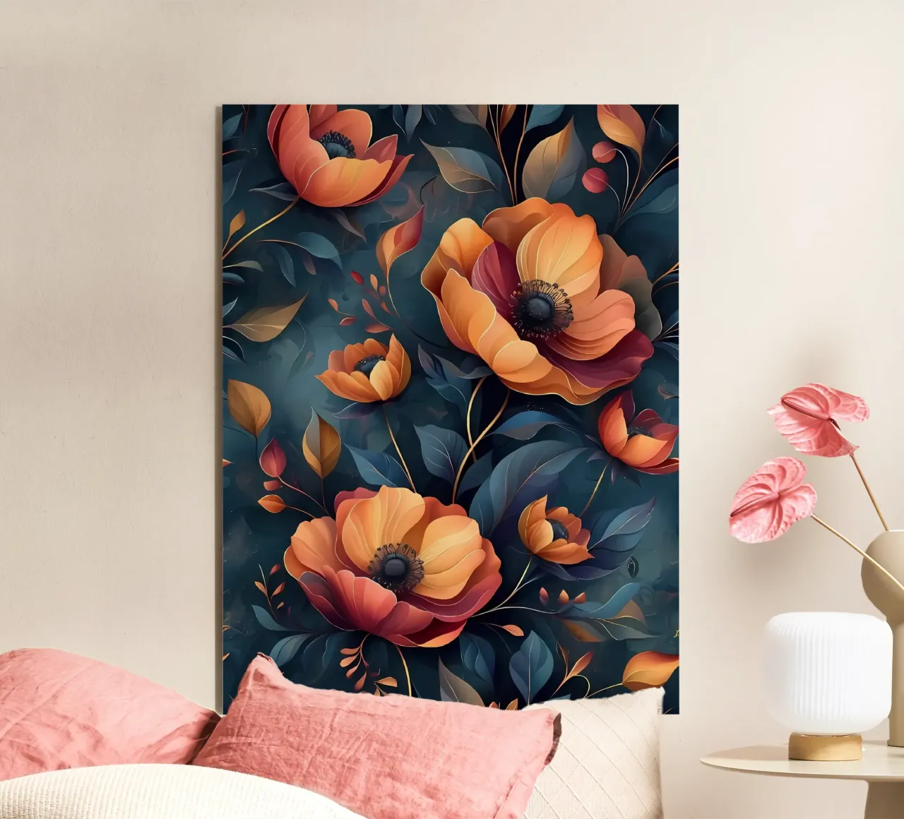 Opulent Blooms alluminio dibond da Artistic-shop