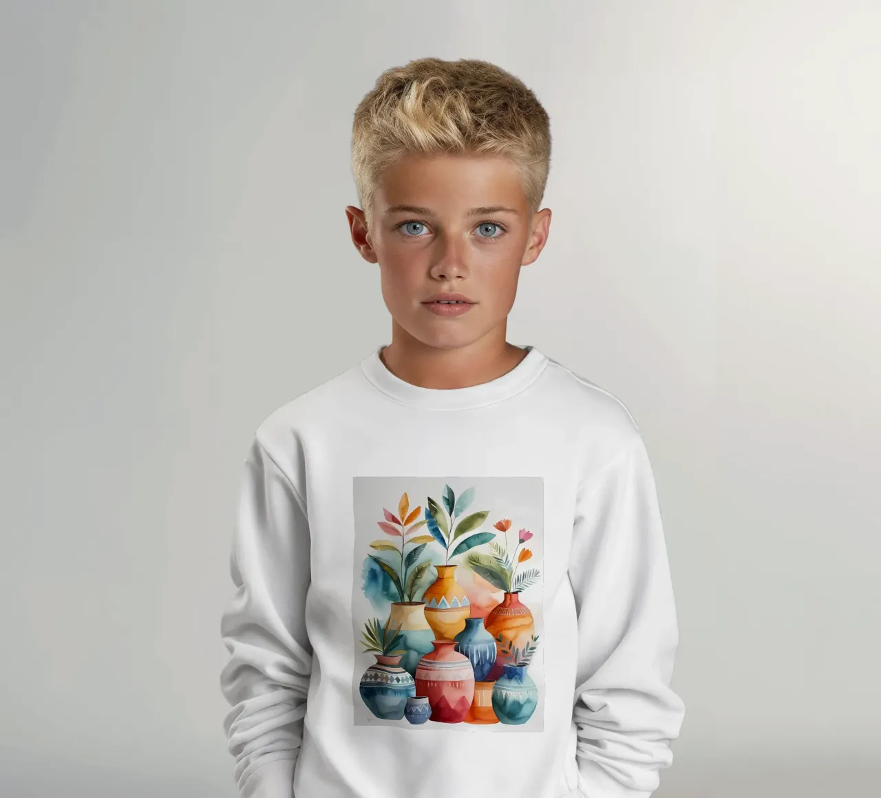 Vasi di serenità felpa bambino da Artistic-shop