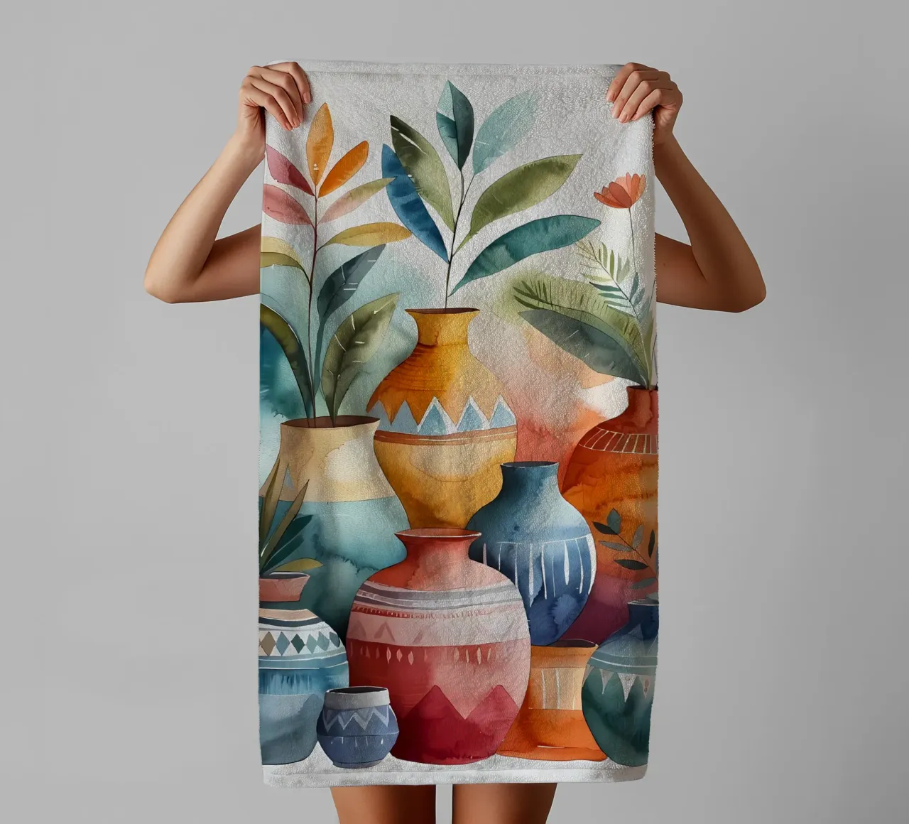 Vases of Serenity towel by Artistic-shop