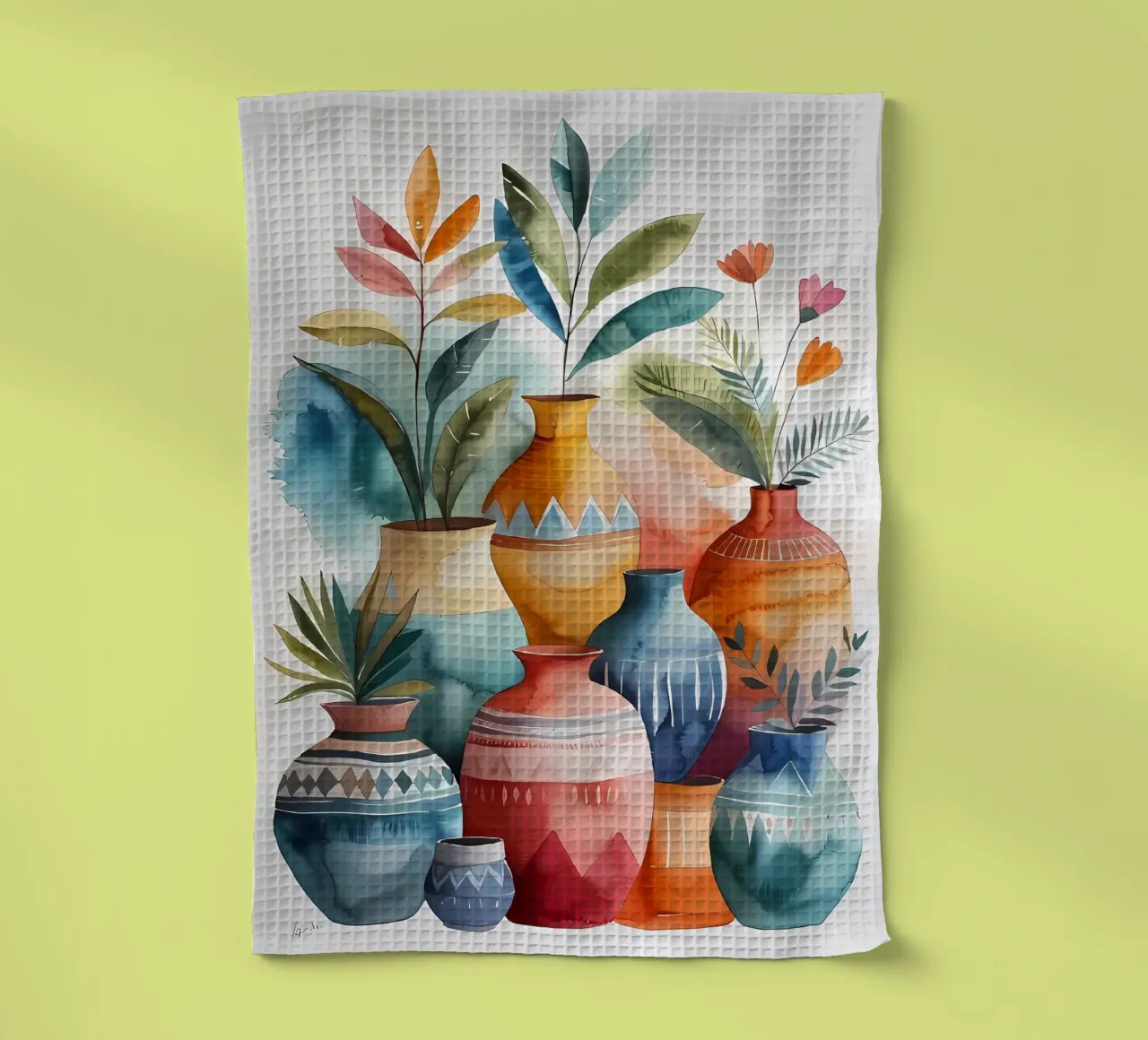 Vasi di serenità canovaccio da cucina da Artistic-shop