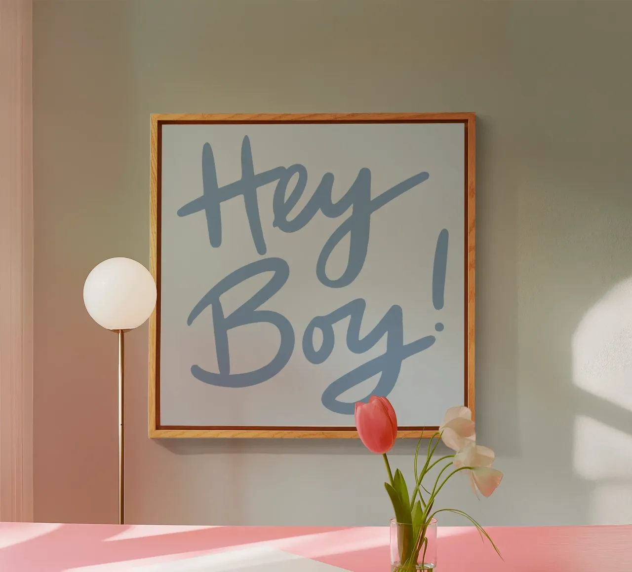 Hey Boy plexiglass da Studio Memb