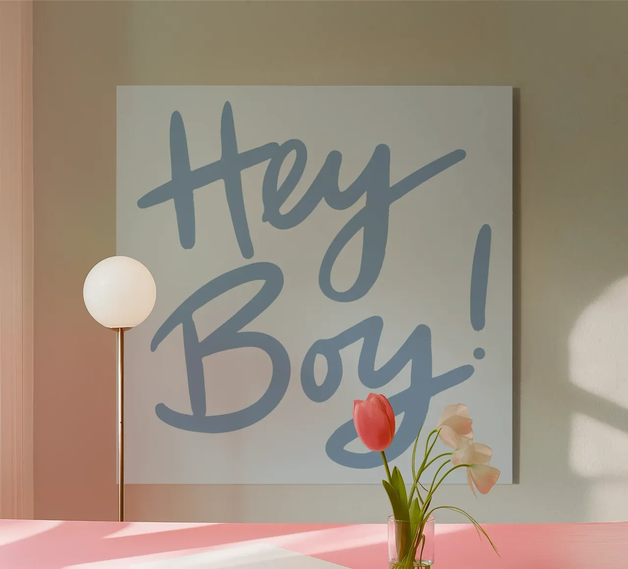 Hey Boy plexiglass da Studio Memb