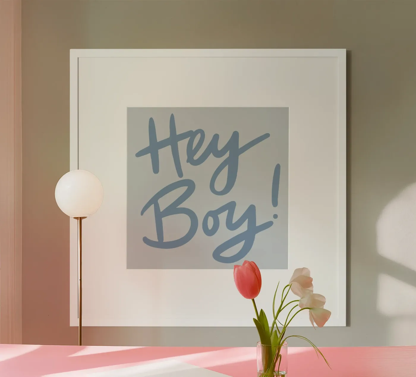 Hey Boy poster da Studio Memb