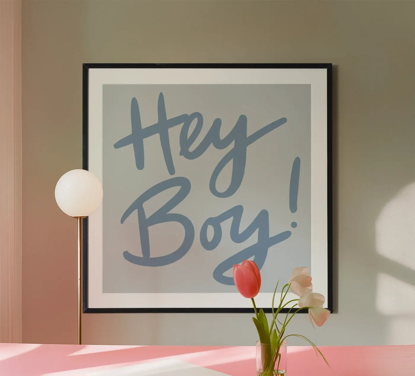 Hey Boy poster da Studio Memb