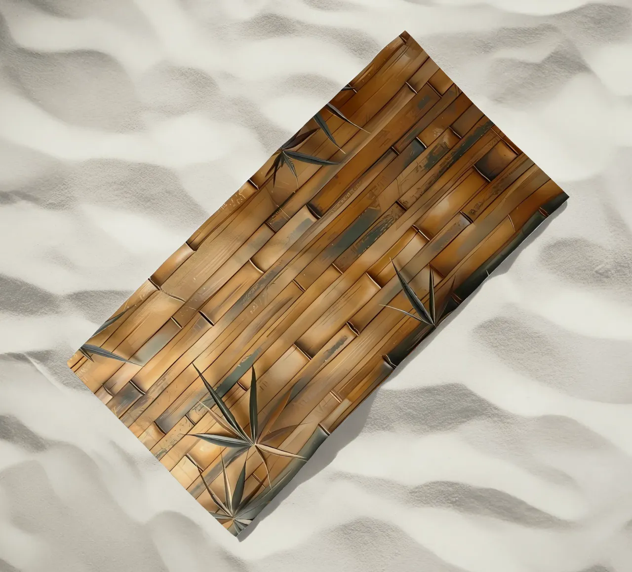 Bamboo Serenity beach towel by Artistic-shop