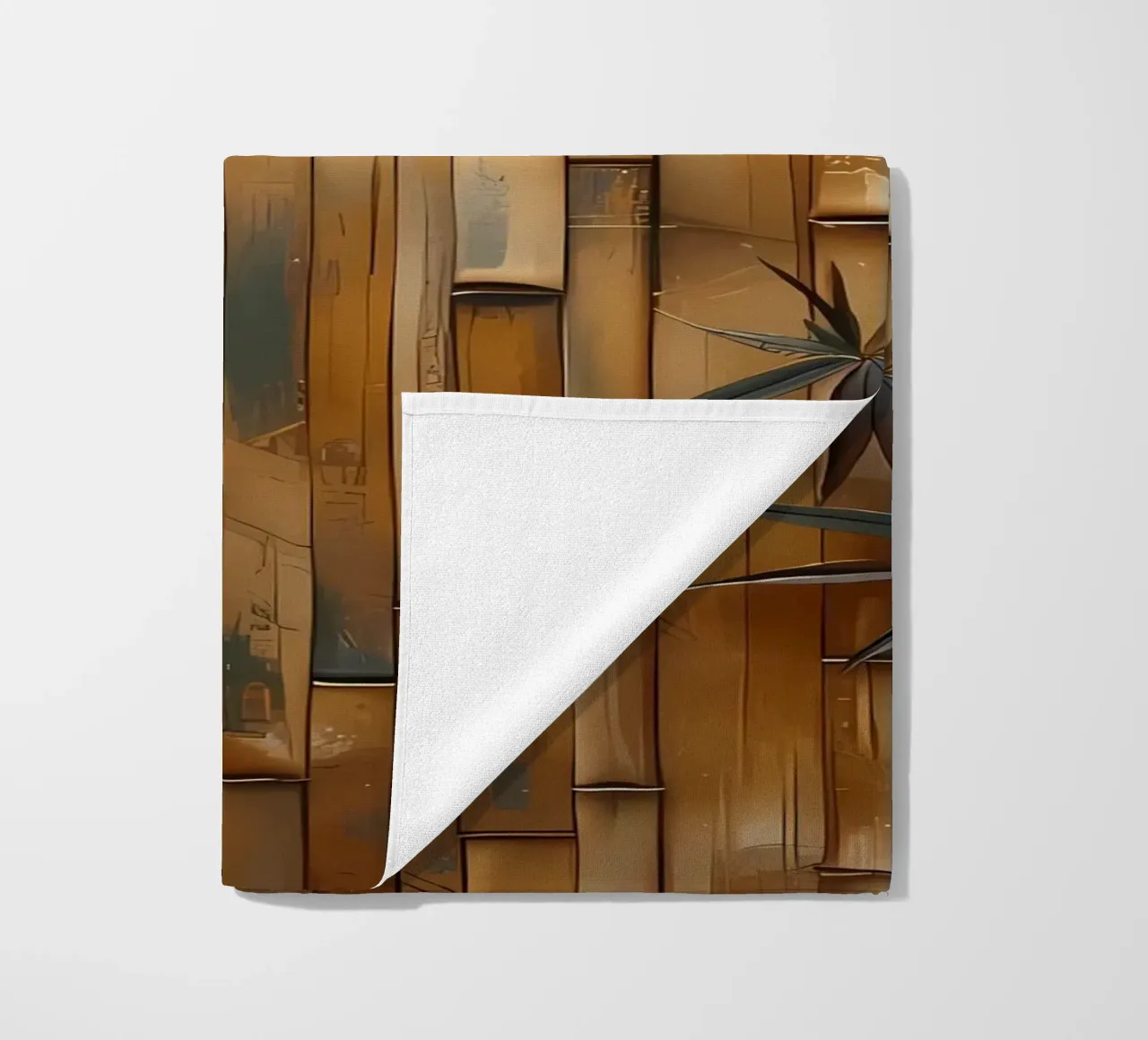 Bamboo Serenity beach towel by Artistic-shop
