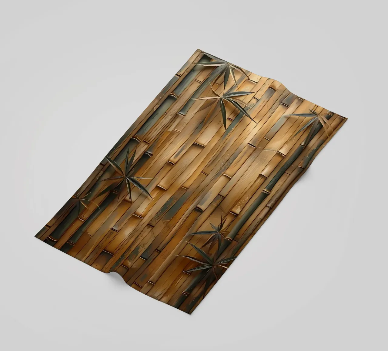 Bamboo Serenity beach towel by Artistic-shop