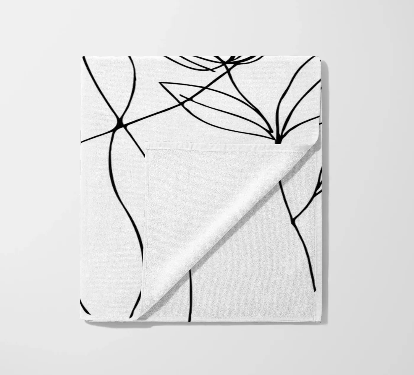 Woman's face elegantly telo mare da LisaArtes