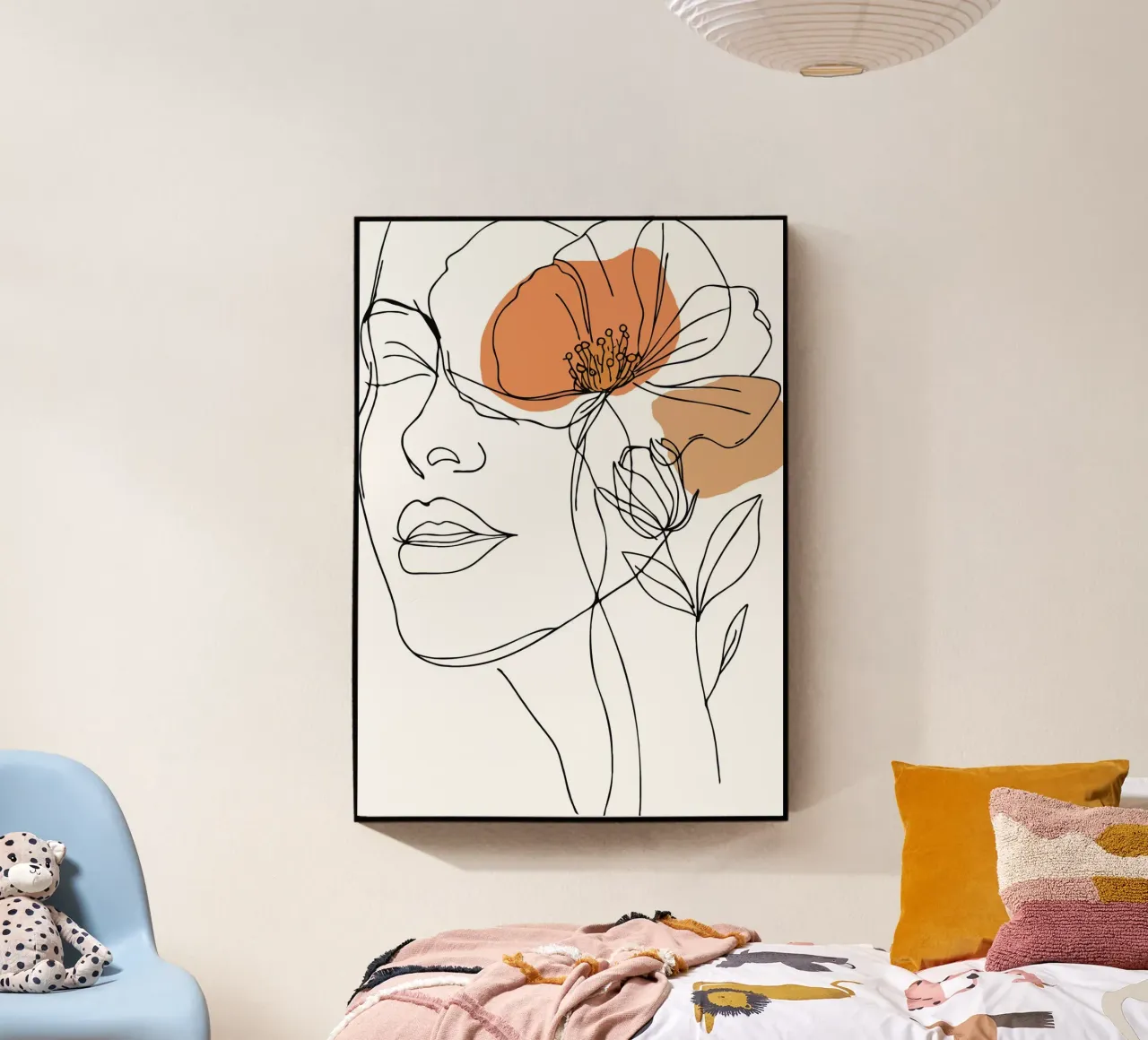 Woman's face elegantly plexiglass da LisaArtes