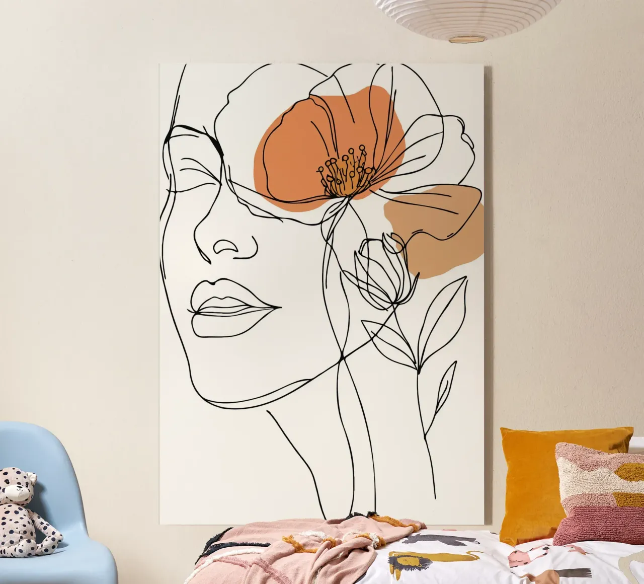 Woman's face elegantly plexiglass da LisaArtes