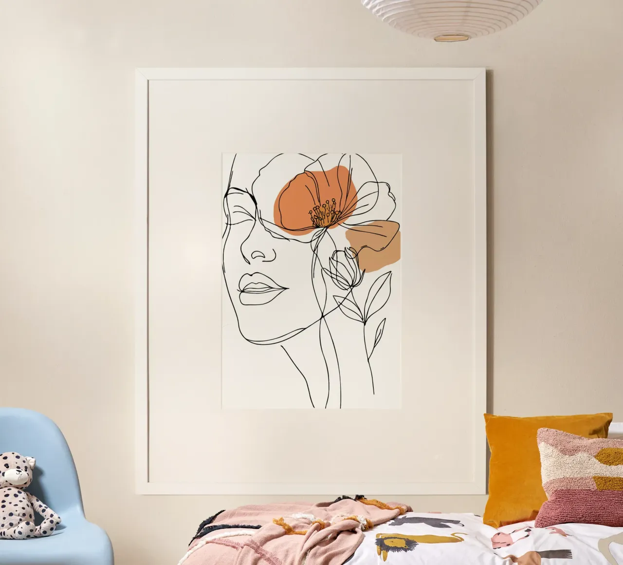 Woman's face elegantly poster da LisaArtes