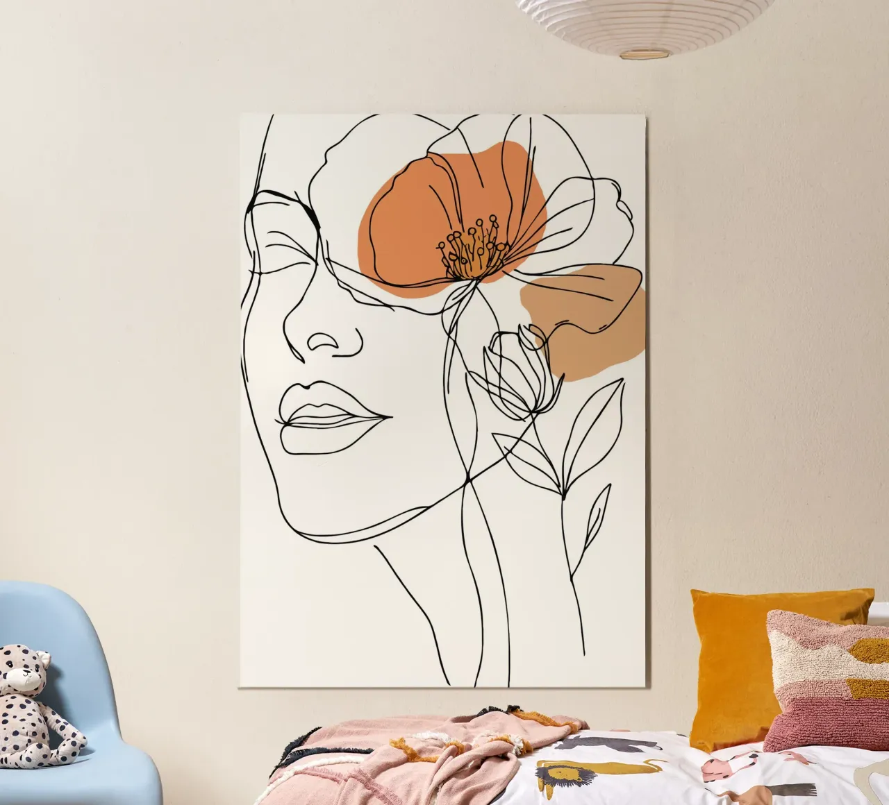 Woman's face elegantly poster da LisaArtes