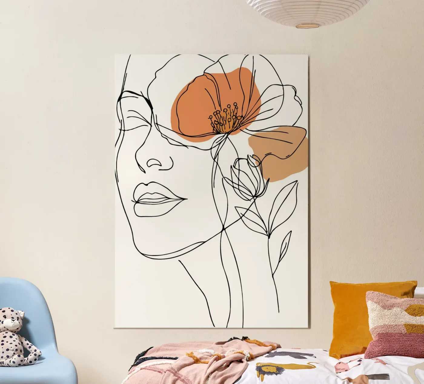 Woman's face elegantly poster da LisaArtes