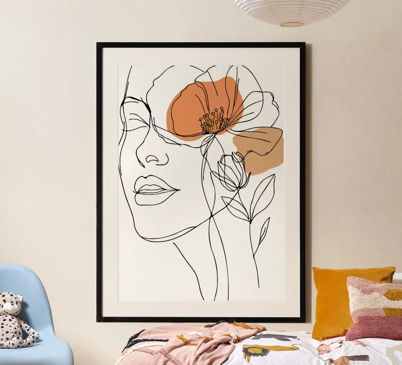 Woman's face elegantly poster da LisaArtes