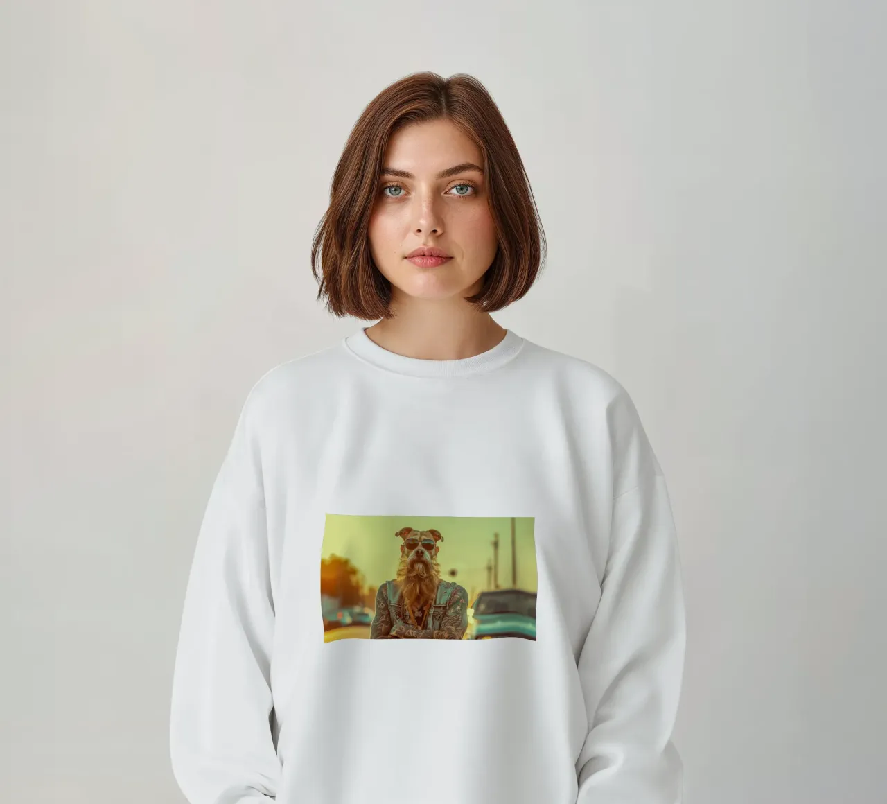 Mikey sweatshirt van Affiches Chien Originales – Dogland