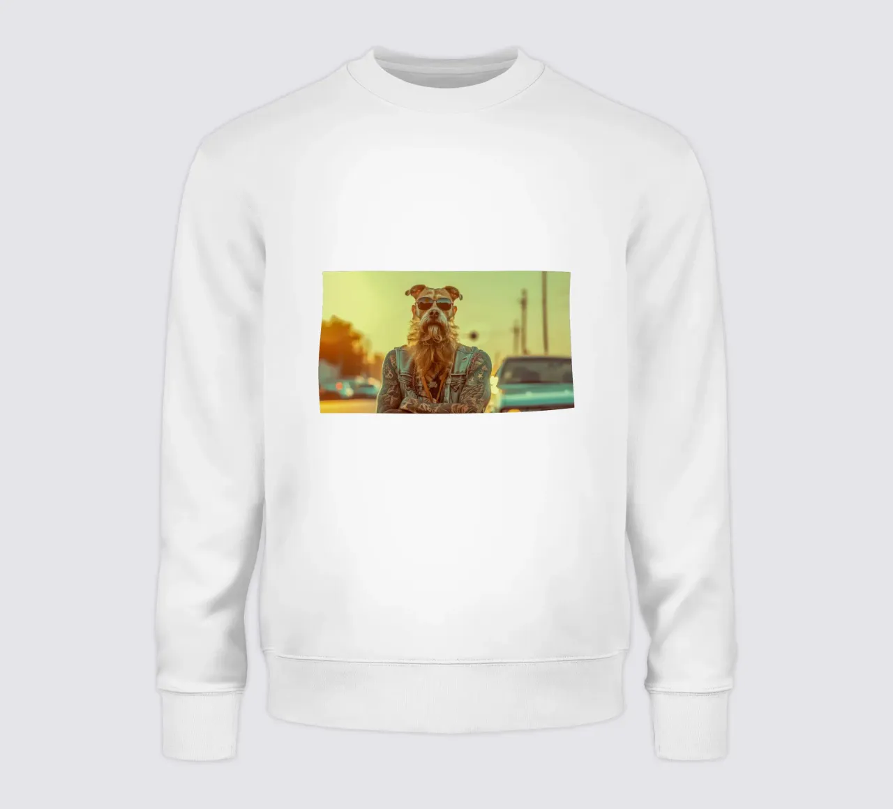 Mikey sweatshirt van Affiches Chien Originales – Dogland