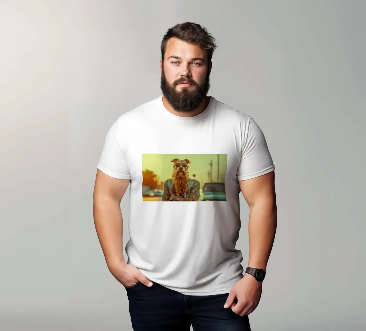 Mikey camiseta de Affiches Chien Originales – Dogland