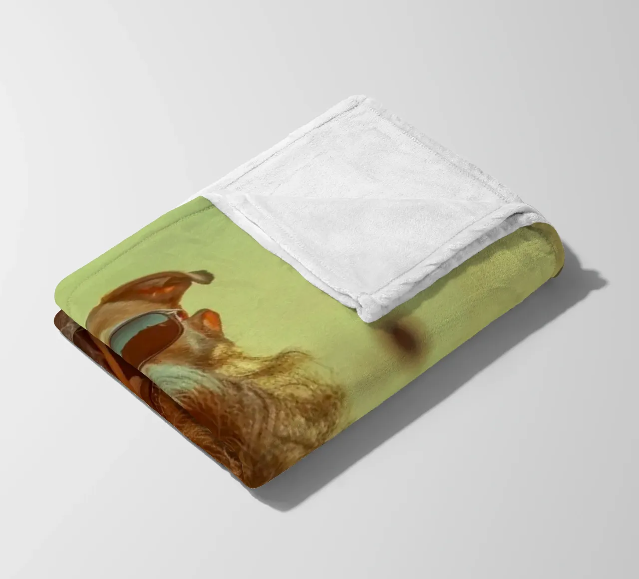 Mikey fleecedeken van Affiches Chien Originales – Dogland