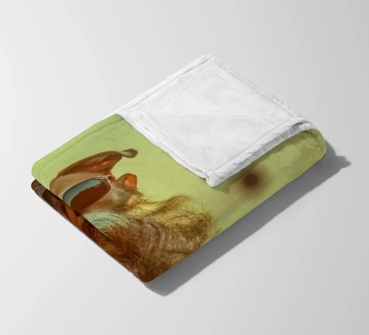 Mikey fleecedeken van Affiches Chien Originales – Dogland