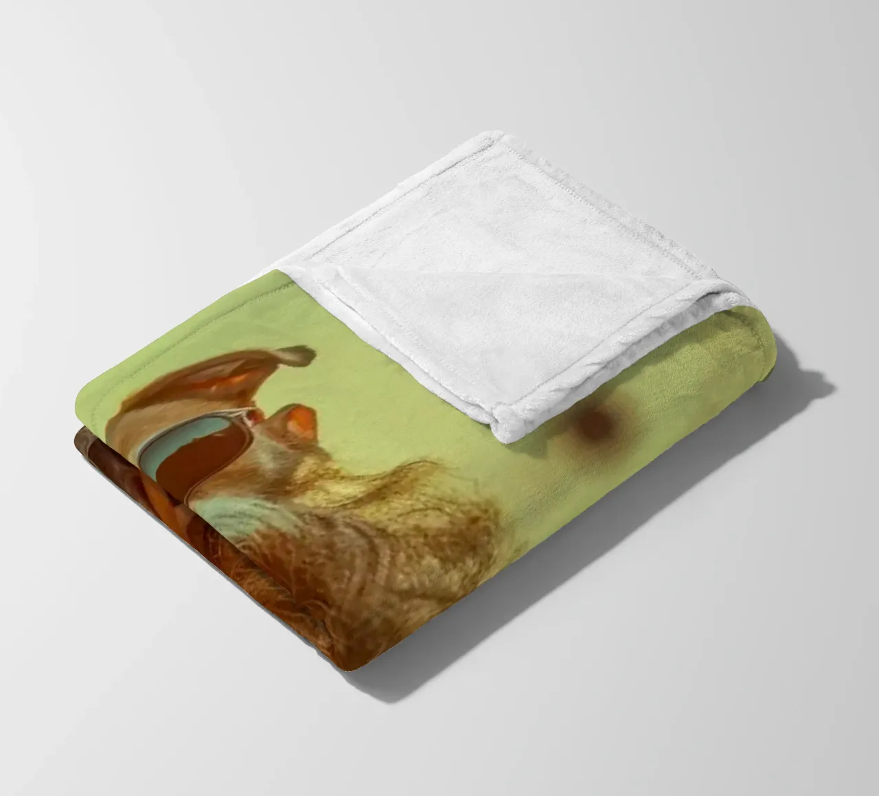 Mikey fleecedeken van Affiches Chien Originales – Dogland