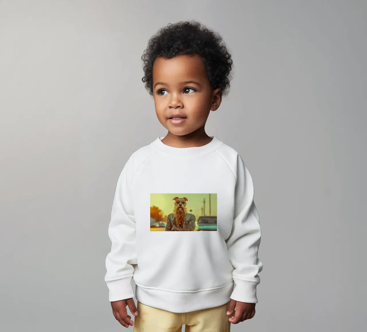 Mikey felpa neonato da Affiches Chien Originales – Dogland