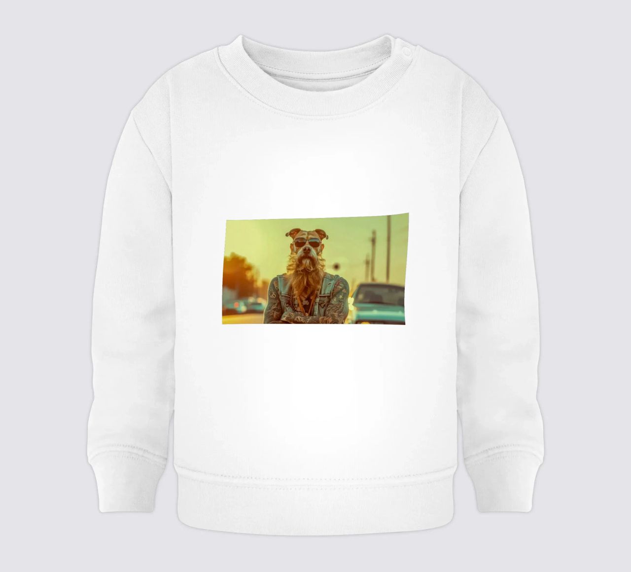 Mikey felpa neonato da Affiches Chien Originales – Dogland