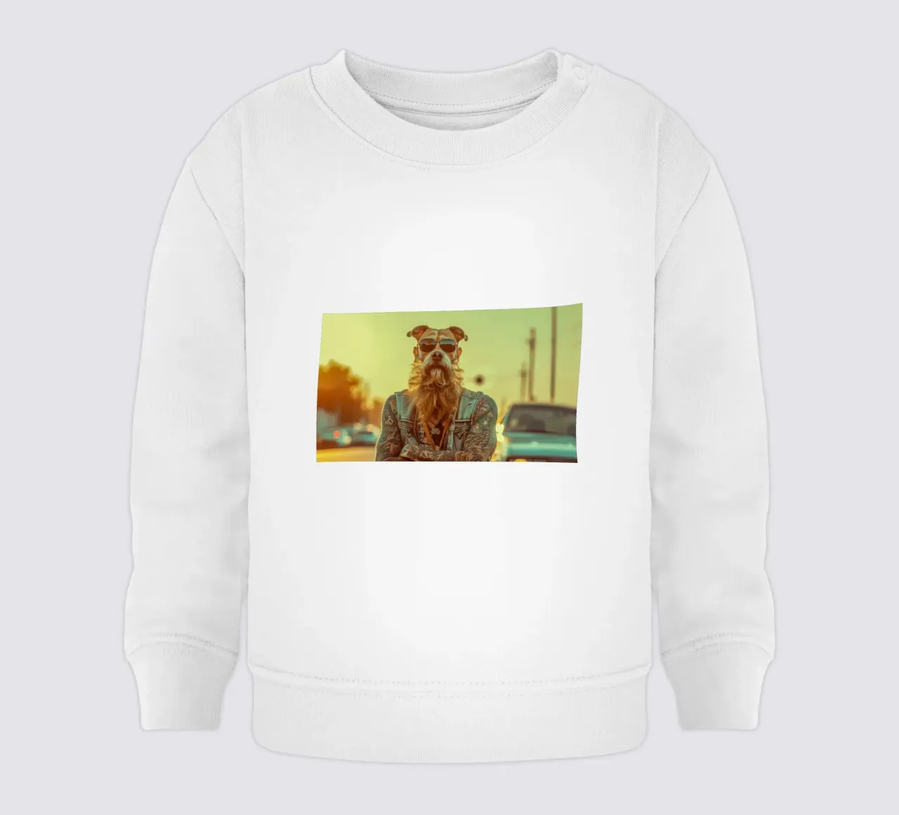 Mikey felpa neonato da Affiches Chien Originales – Dogland