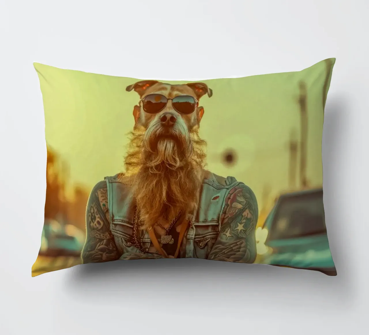 Mikey cuscino da Affiches Chien Originales – Dogland