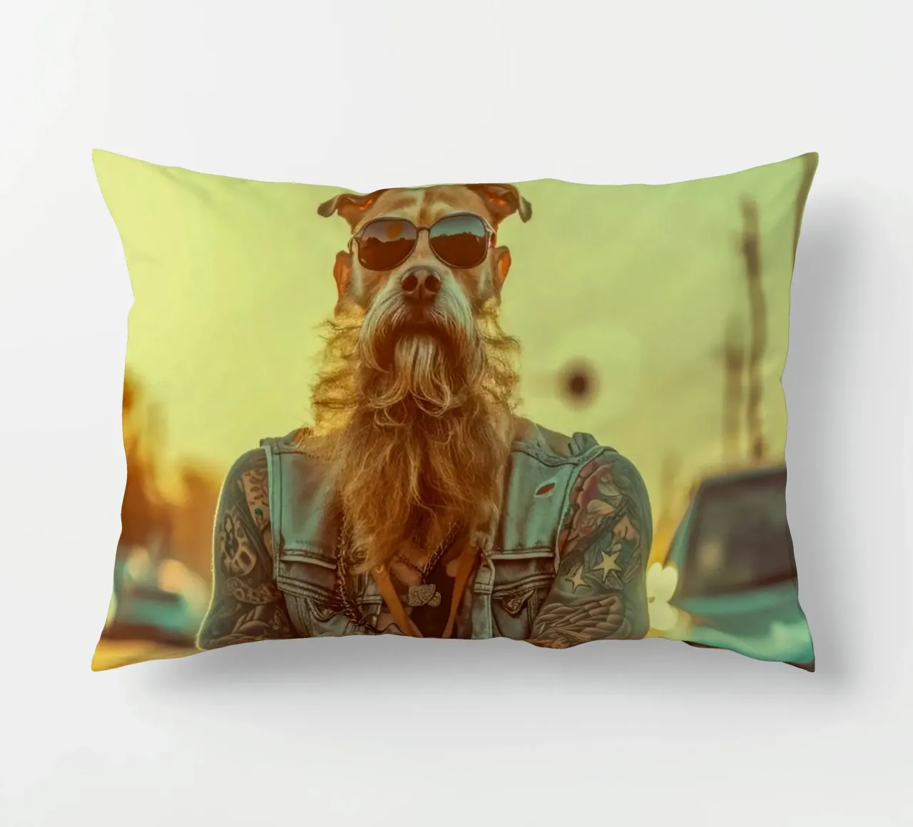 Mikey cuscino da Affiches Chien Originales – Dogland