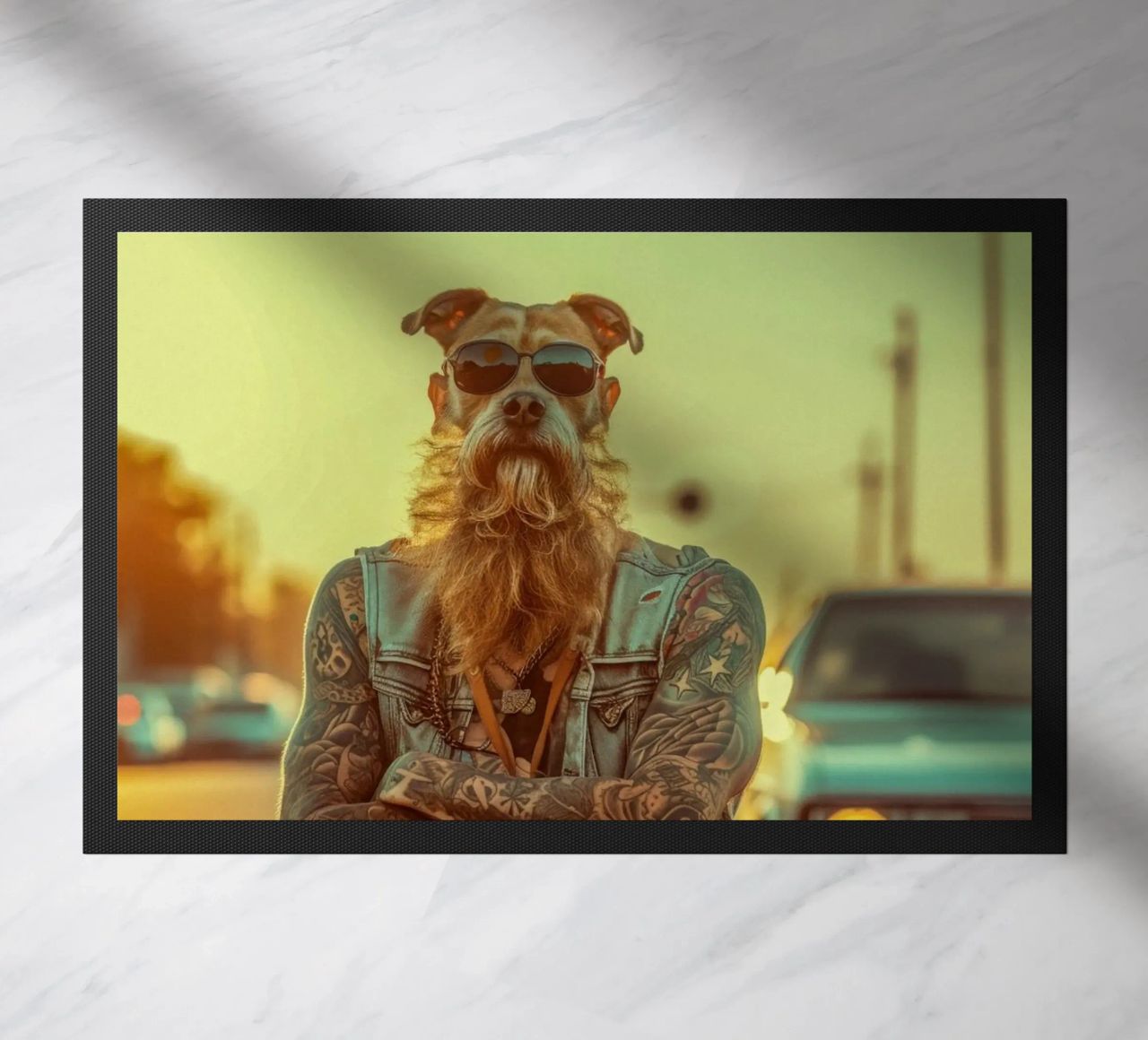 Mikey zerbino da Affiches Chien Originales – Dogland