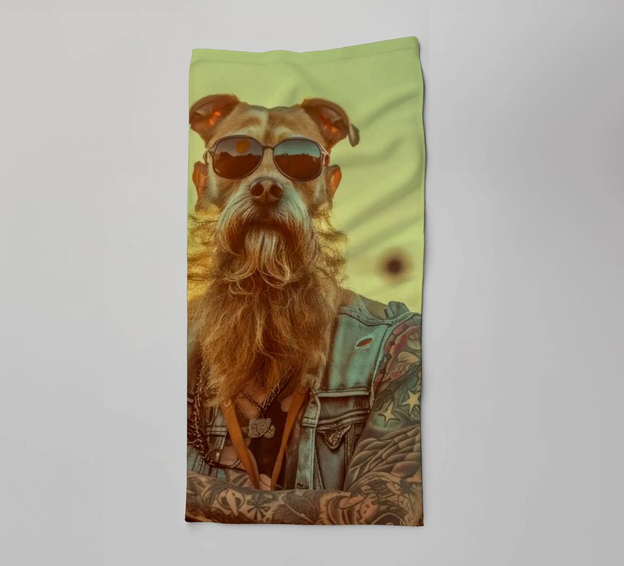 Mikey asciugamano da bagno da Affiches Chien Originales – Dogland