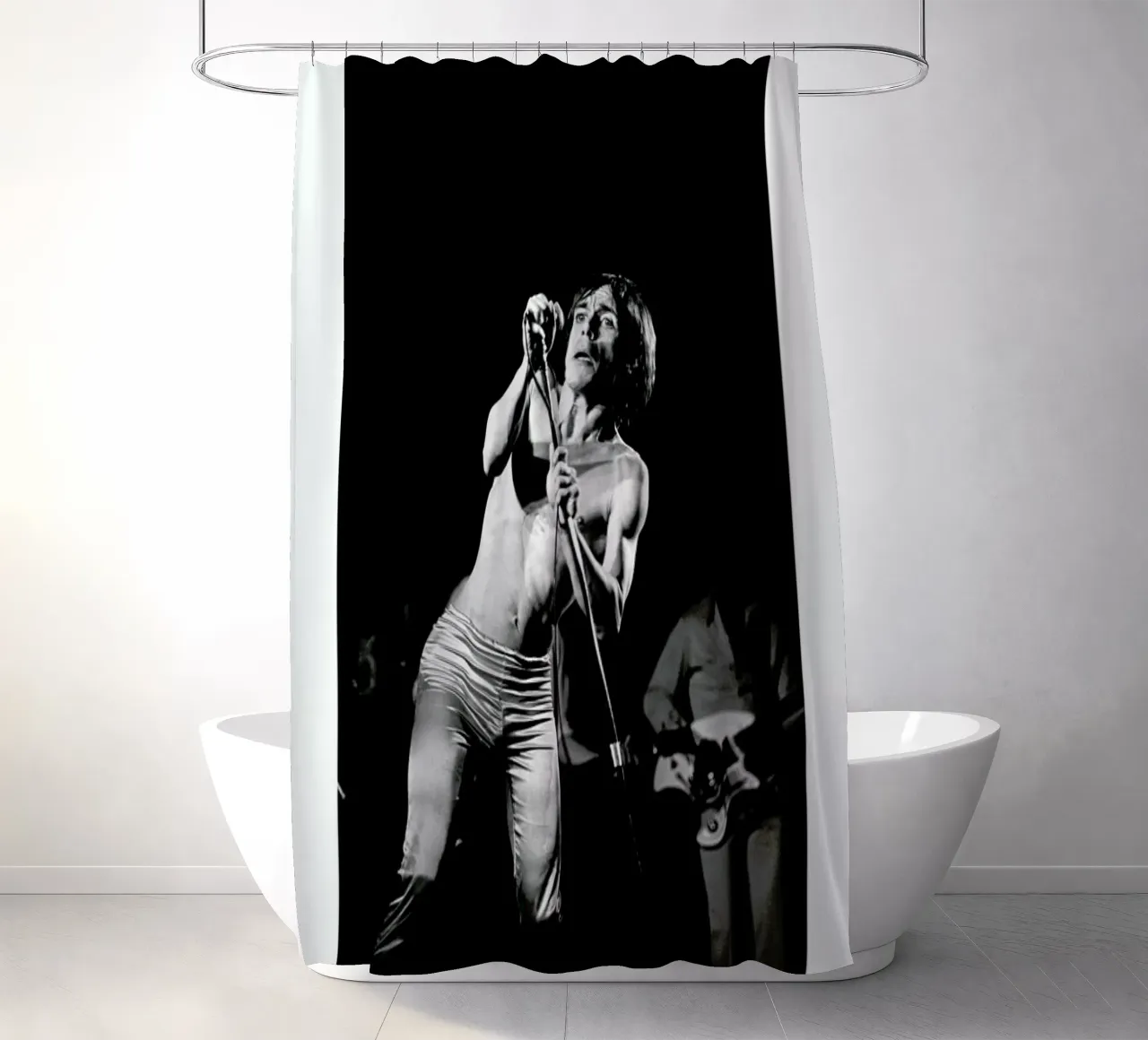Iggy Pop tenda da doccia da Gallery Print and Art Limited