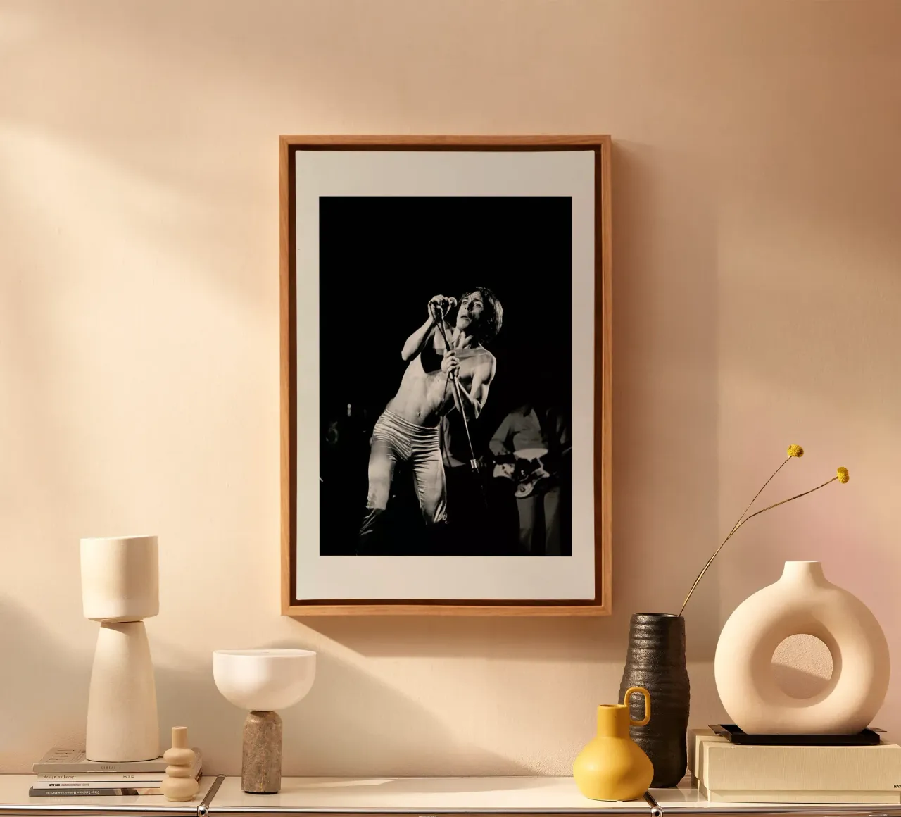 Iggy Pop tela da Gallery Print and Art Limited