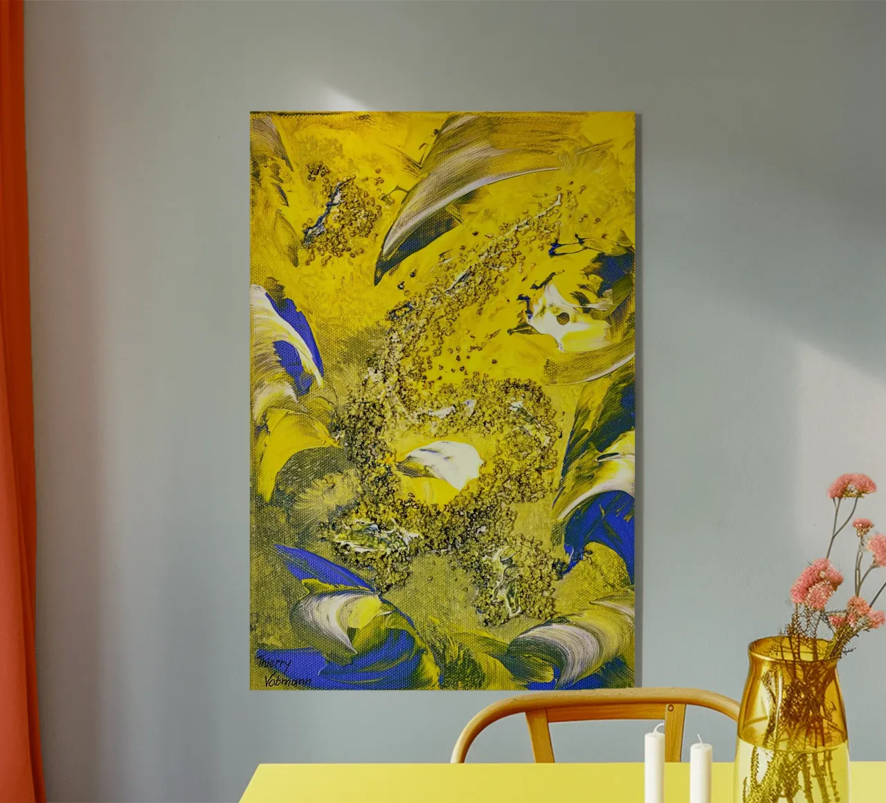 IDEAL GIFT 68 plexiglass da Thierry Vobmann Abstract painting