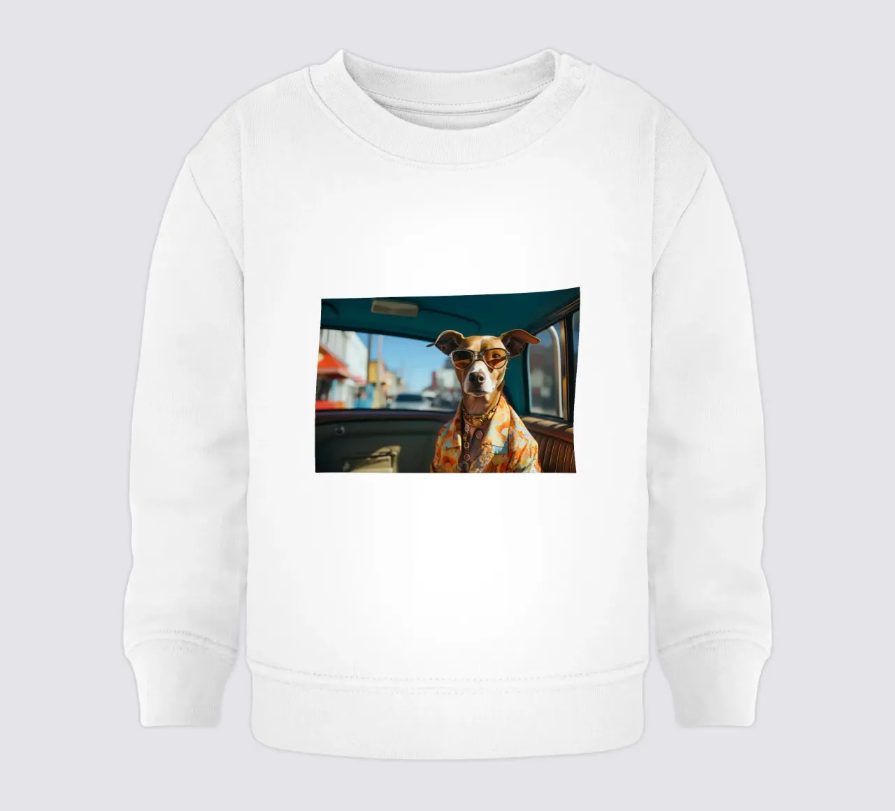 Frankie felpa neonato da Affiches Chien Originales – Dogland
