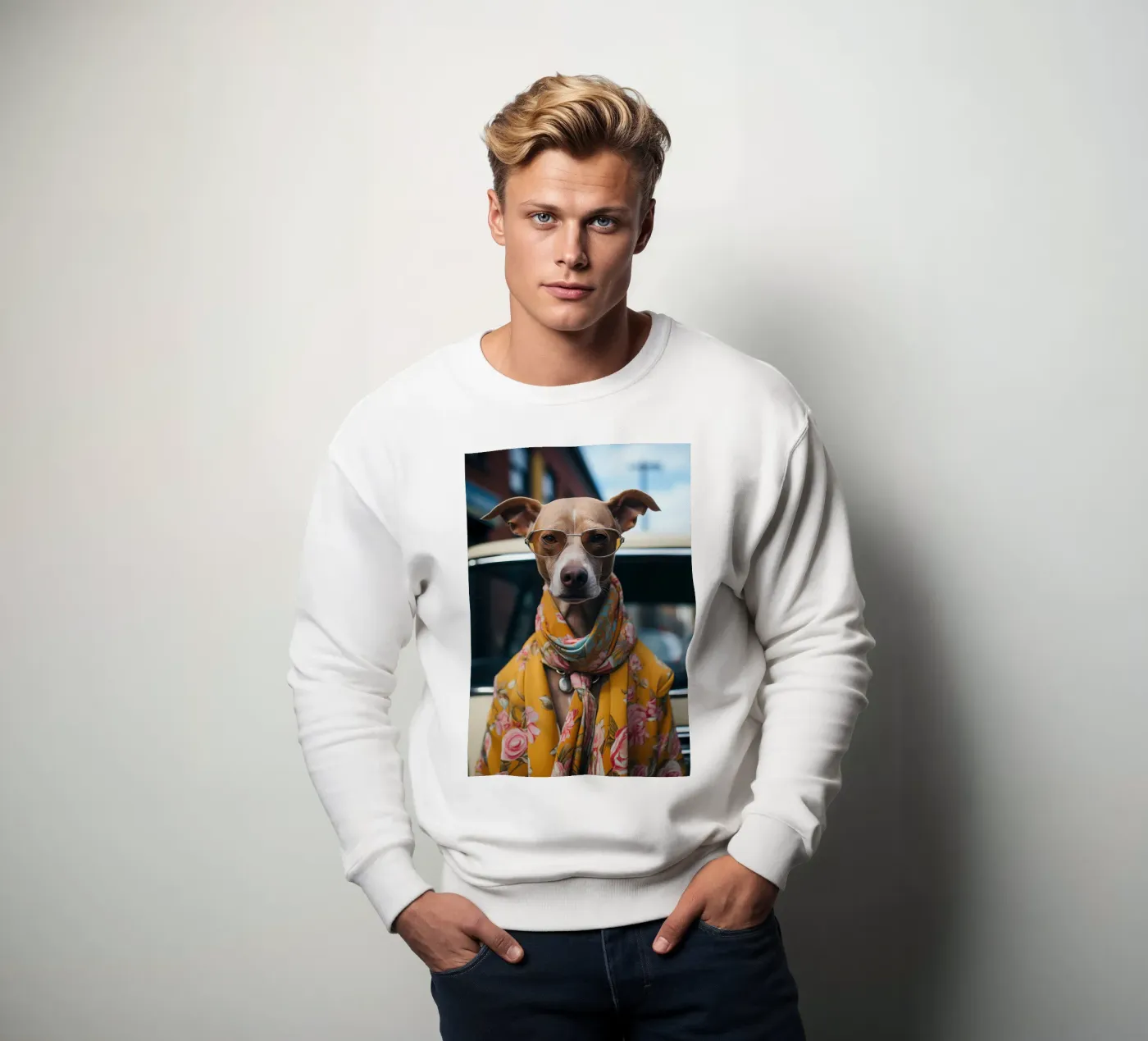 Jacques felpa da Affiches Chien Originales – Dogland