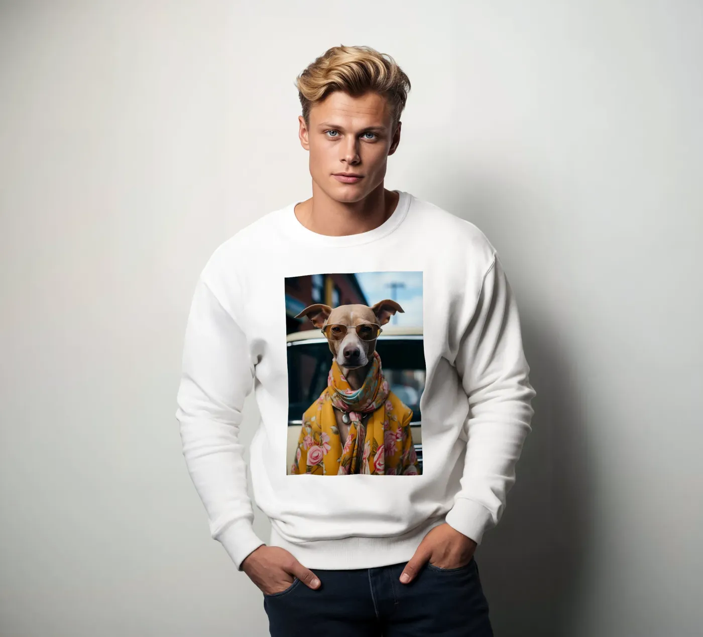 Jacques felpa da Affiches Chien Originales – Dogland