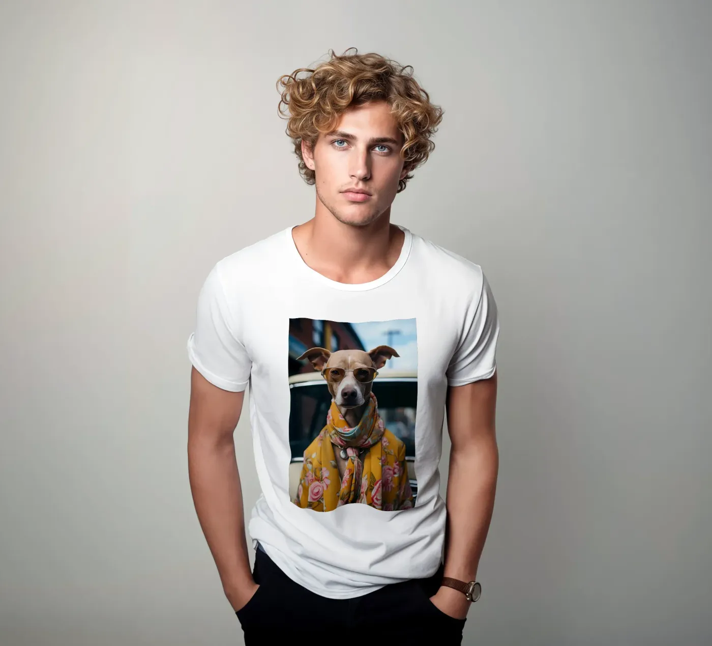 Jacques t-shirt da Affiches Chien Originales – Dogland