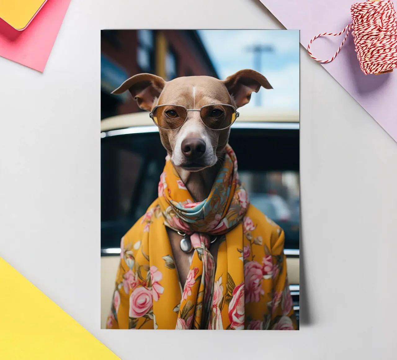 Jacques sticker sheet by Affiches Chien Originales – Dogland