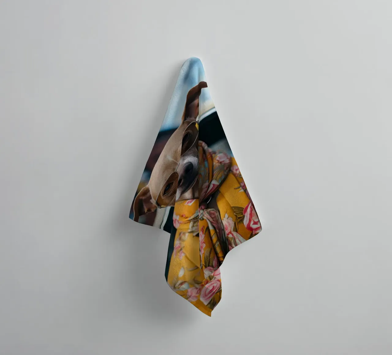 Jacques badhanddoek van Affiches Chien Originales – Dogland