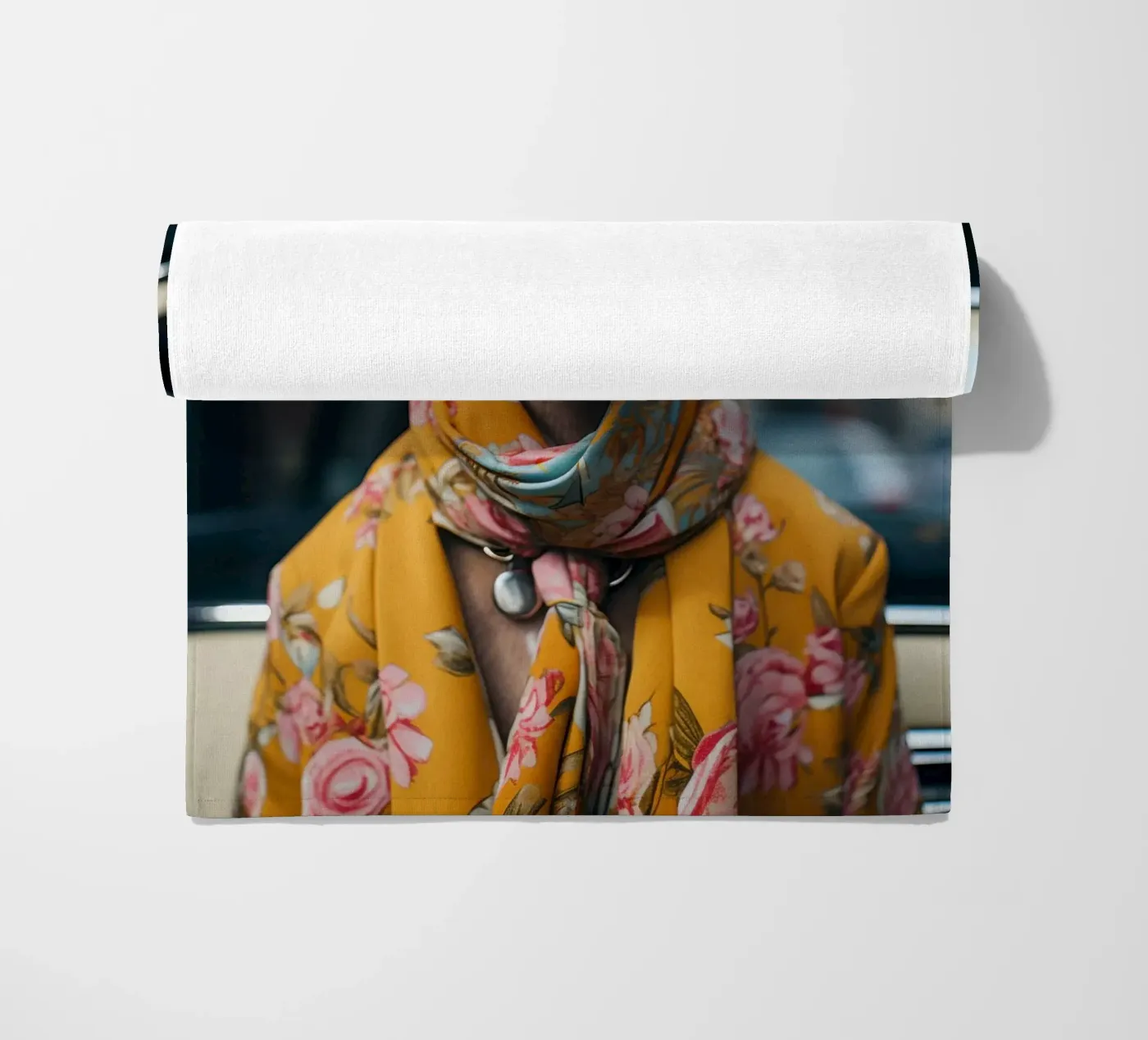 Jacques strandhanddoek van Affiches Chien Originales – Dogland