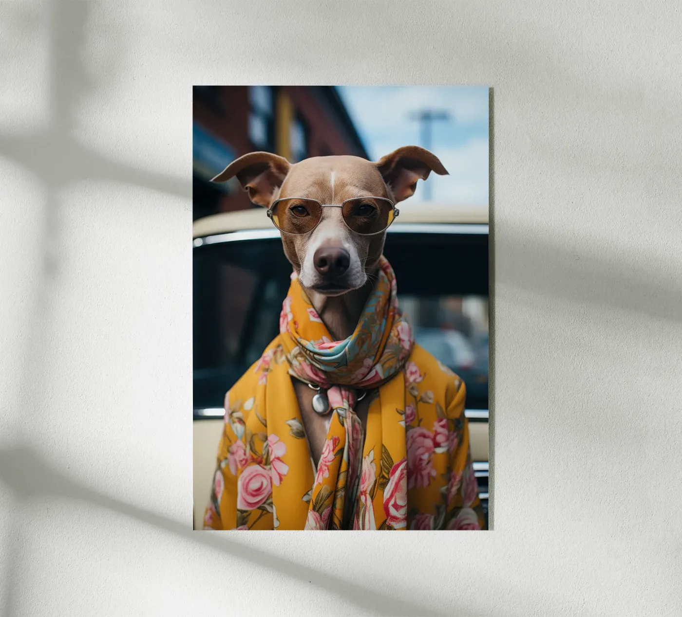 Jacques plexiglas de Affiches Chien Originales – Dogland