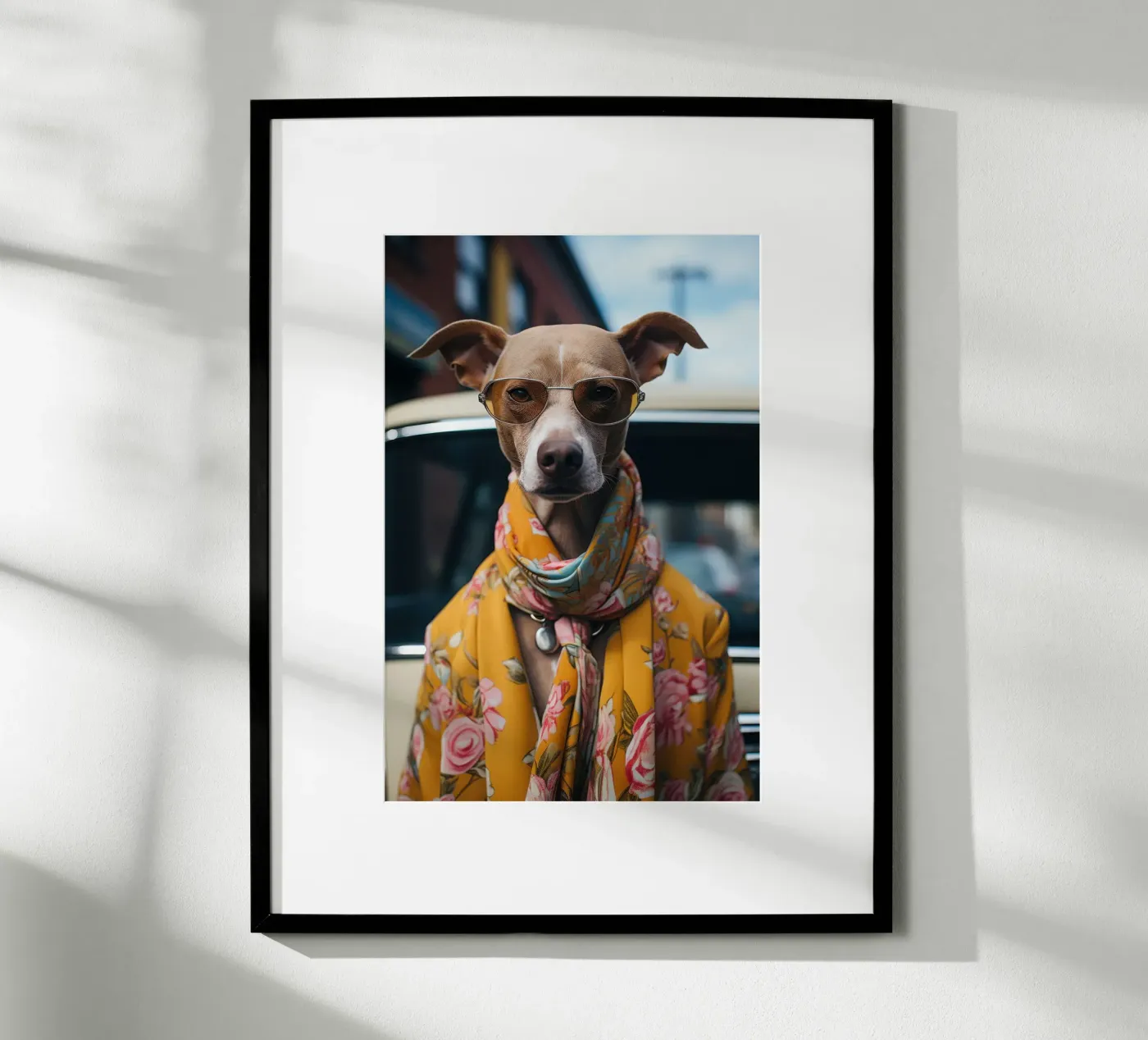 Jacques poster van Affiches Chien Originales – Dogland