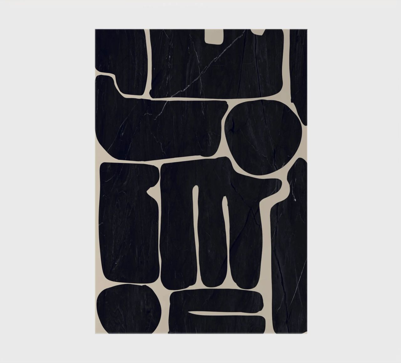 Modern Abstract Minimal Shapes 162 notebook by ThingDesign