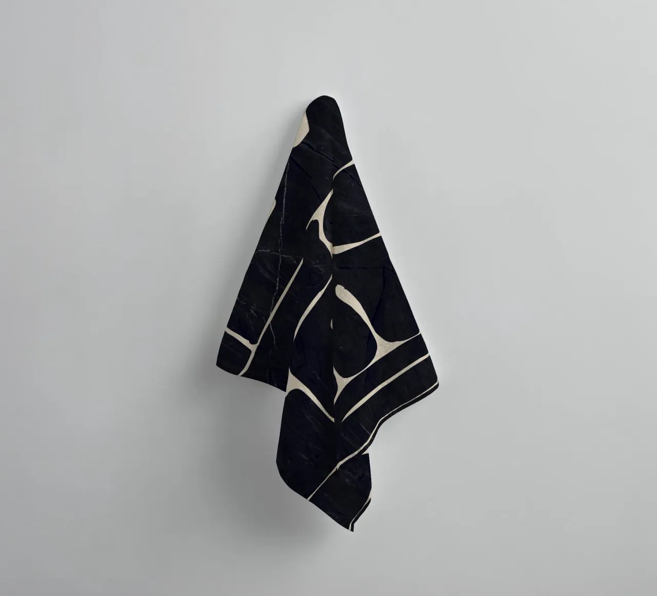 Moderne abstrakte minimale Formen 162 Handtuch von ThingDesign