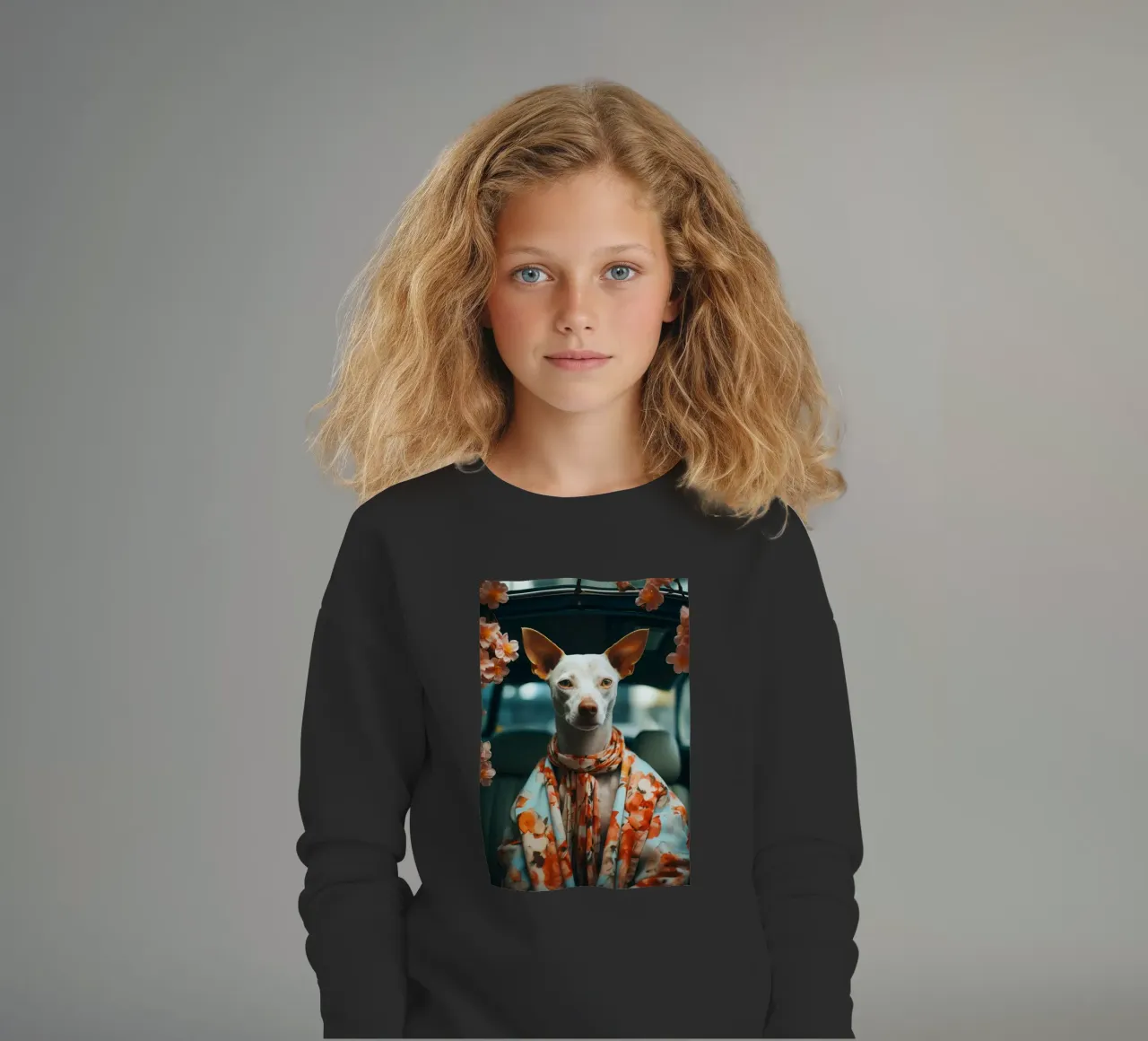 Felix felpa bambino da Affiches Chien Originales – Dogland