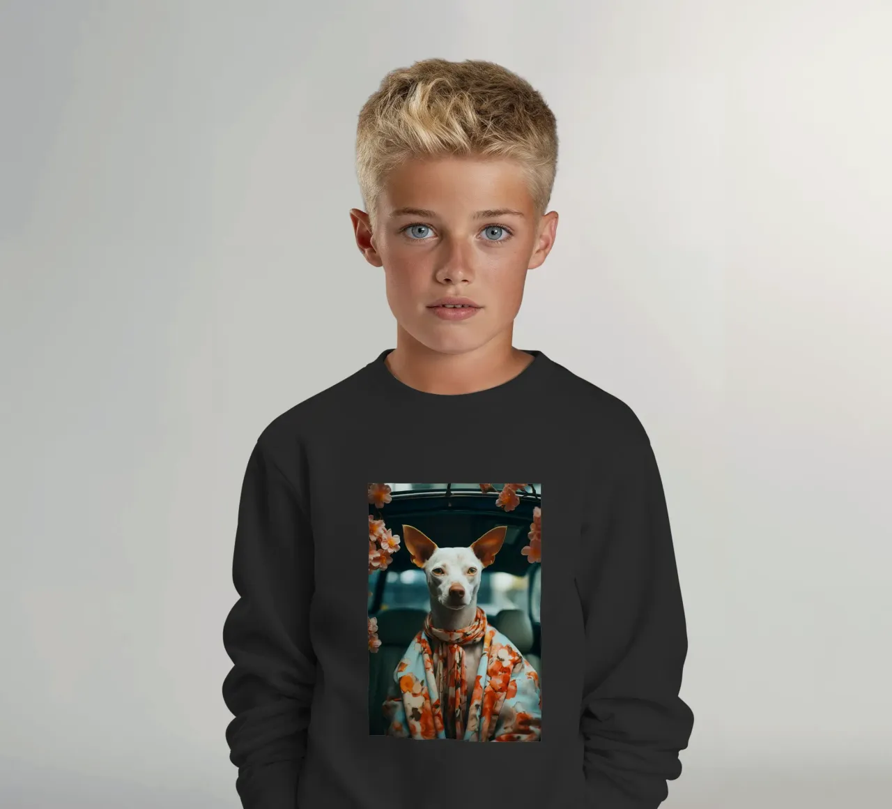 Felix felpa bambino da Affiches Chien Originales – Dogland